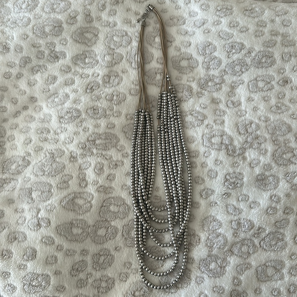 Vici layered beaded necklace